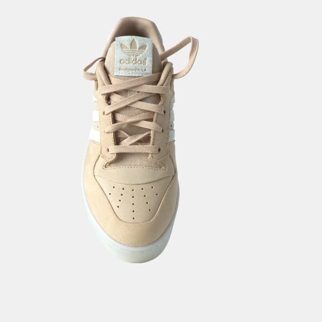 Adidas Rivalry Lux  Low Hombre - Edición Premium Beige Arena - Imagen 4