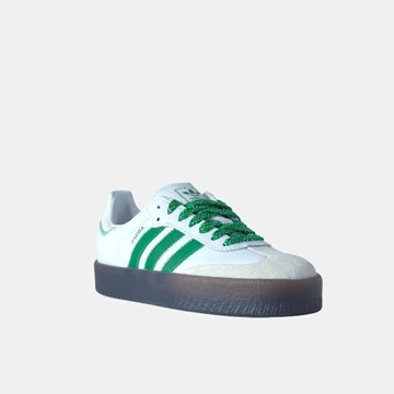 Adidas Sambae W - White Green Gum | Plataforma - Imagen 1