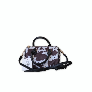 Bolso Boston Bowling Cow Print - Abag - Imagen 1