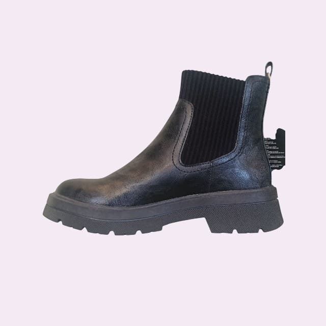 Botines Chelsea de mujer Negros Jomix. - Imagen 3