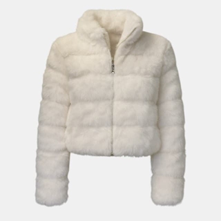 Chaqueta de Pelo Sintetico Faux Fur Brigth Girl. - Imagen 1