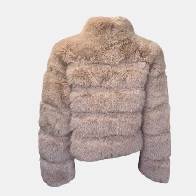Chaqueta de Pelo Sintetico Faux Fur Brigth Girl. - Imagen 7