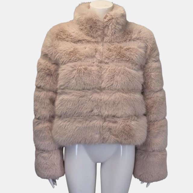 Chaqueta de Pelo Sintetico Faux Fur Brigth Girl. - Imagen 10