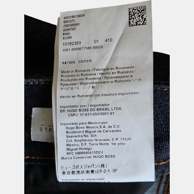 Jeans Hugo Boss Nelin Talla 28 - Straigth Mid Rise - Mujer - Imagen 11